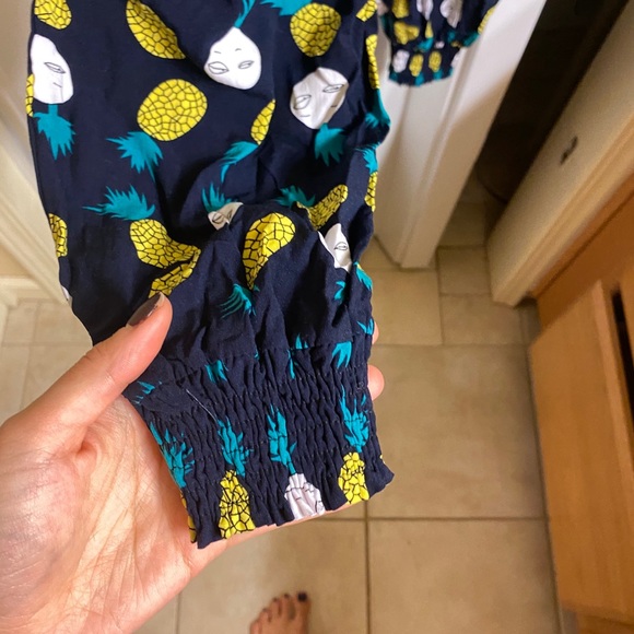 Size XS Tropical Printer Harem Pants - Picture 8 of 8